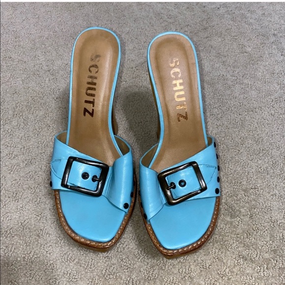 Schutz Platform Heel - Picture 3 of 5